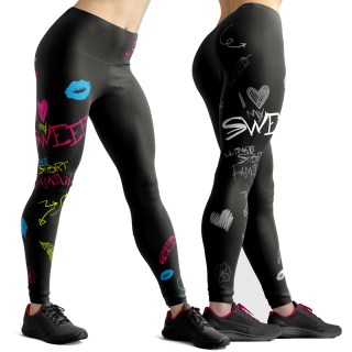 Dámské funkční legíny SWPT137 GRAFITY