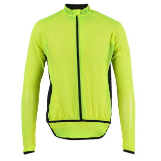 Cyklistická pláštěnka CYKLO J015 - citronová