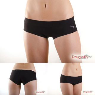 Dámské kalhotky HOT PANTS - černá