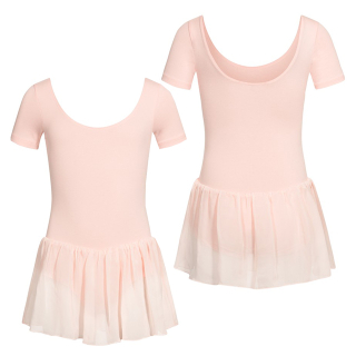 Dětský baletní trikot se sukní R3040